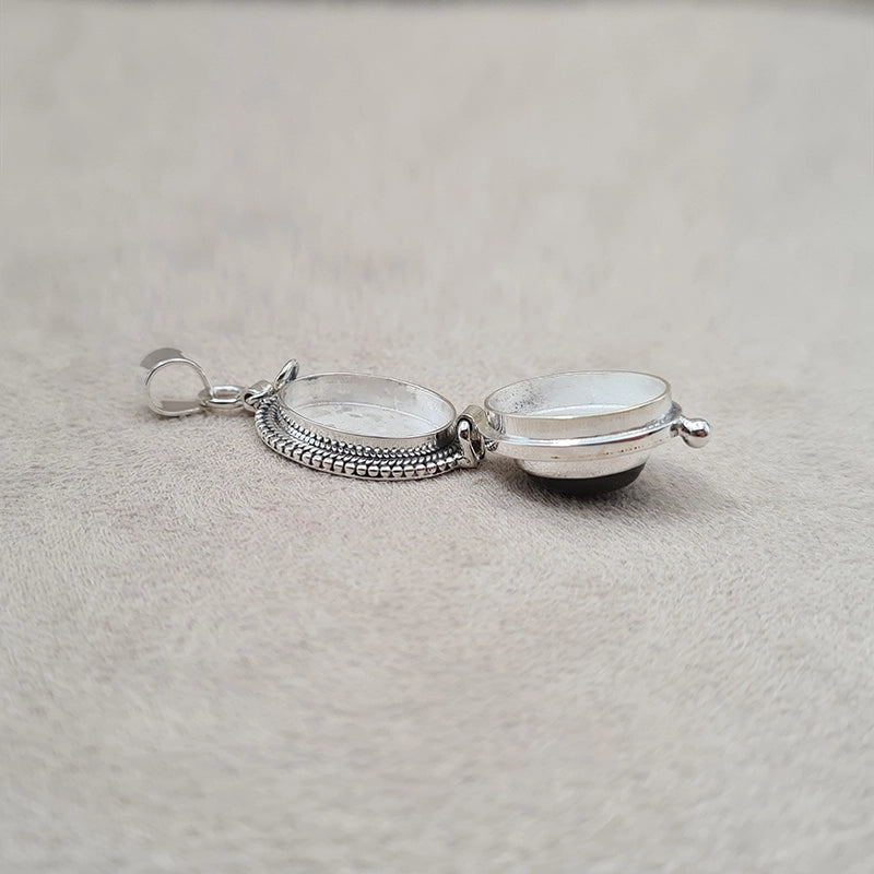 Pendentif box labradorite "PI1238.L"