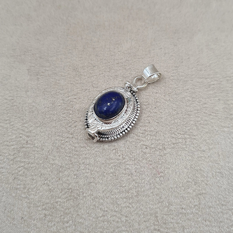 Pendentif box lapis lazuli "PI1238.Z"