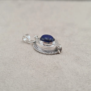 Pendentif box lapis lazuli "PI1238.Z"