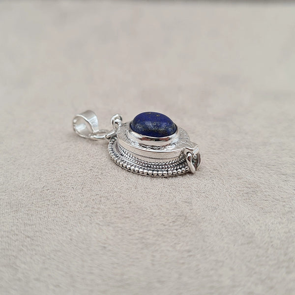 Pendentif box lapis lazuli "PI1238.Z"