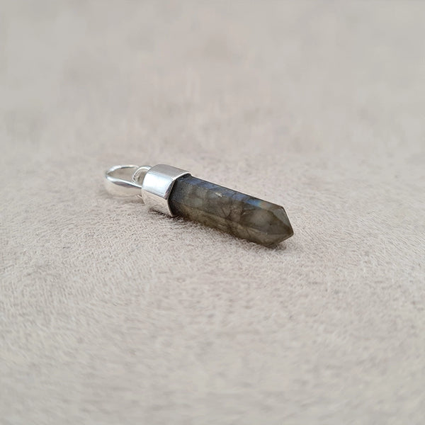 Pendentif crayon labradorite "PI1240"