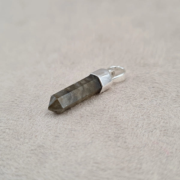 Pendentif crayon labradorite "PI1240"