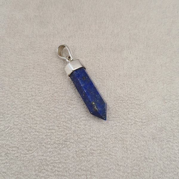 Pendentif crayon lapis lazuli "PI1243.Z"