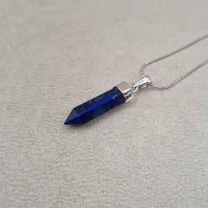 Pendentif crayon lapis lazuli "PI1243.Z"