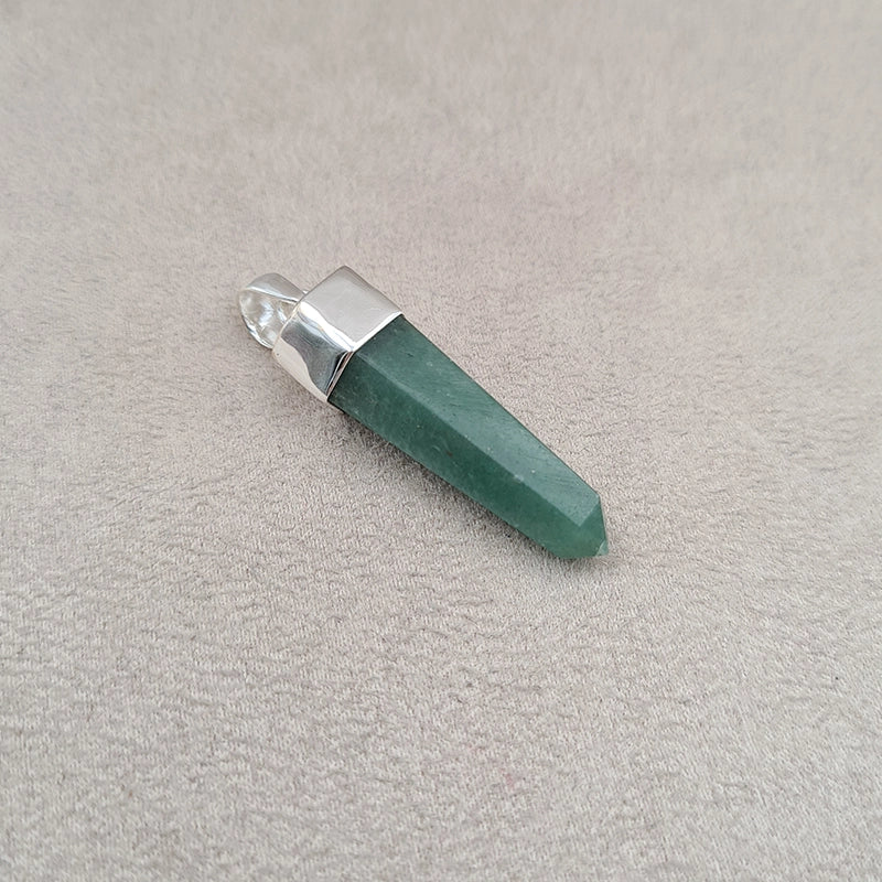 Pendentif crayon jade "PI1247.A"