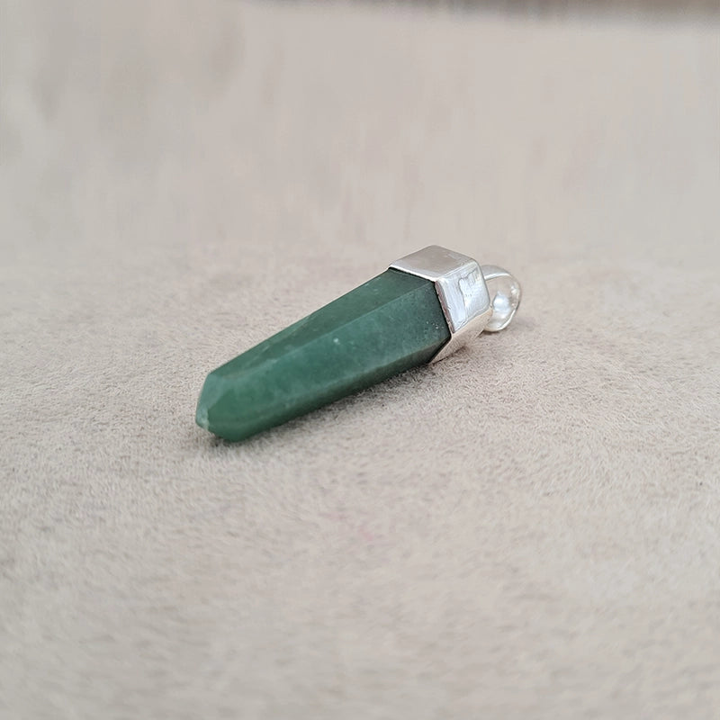 Pendentif crayon jade "PI1247.A"