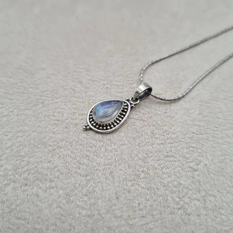 Pendentif pierre de lune "PI1284.P"