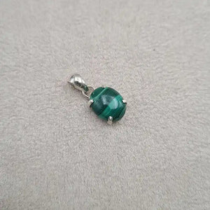 Pendentif malachite "PI1297.M"