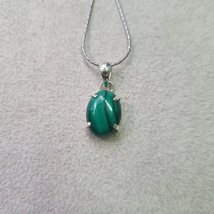 Pendentif malachite "PI1297.M"