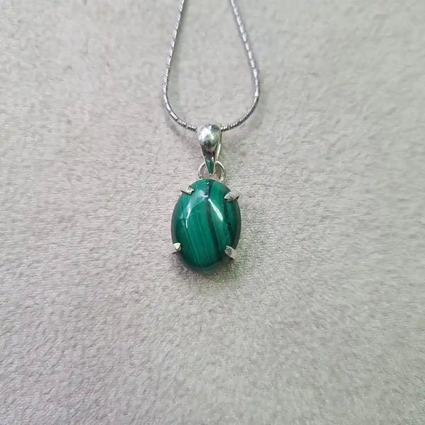 Pendentif malachite "PI1297.M"