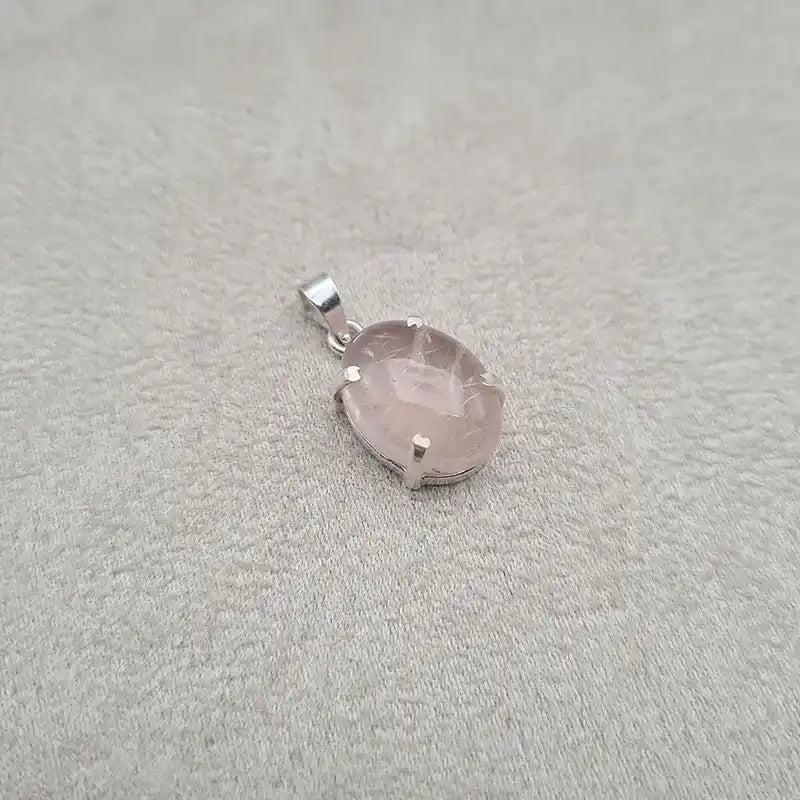 Pendentif rose quartz "PI1322.A"