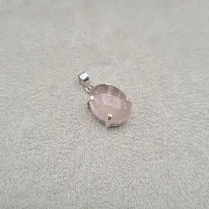 Pendentif rose quartz "PI1322.A"