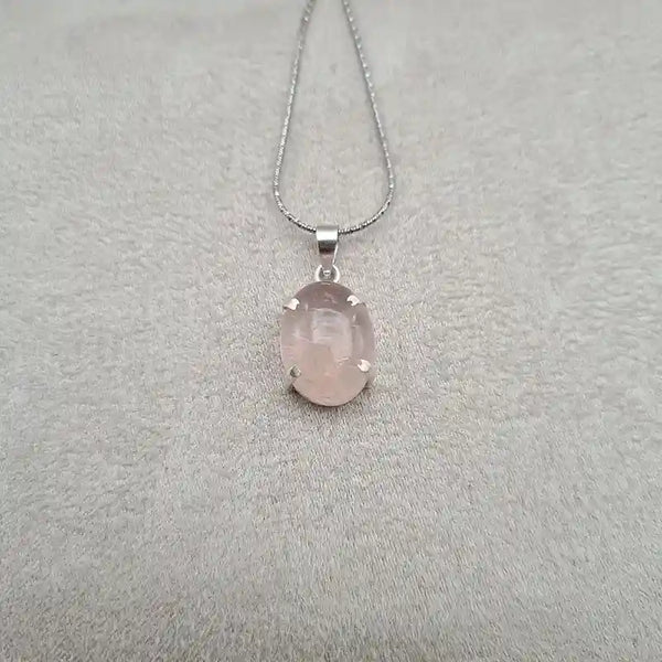 Pendentif rose quartz "PI1322.A"