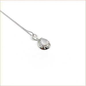 Pendentif pierre de lune goutte "PI1026.P"