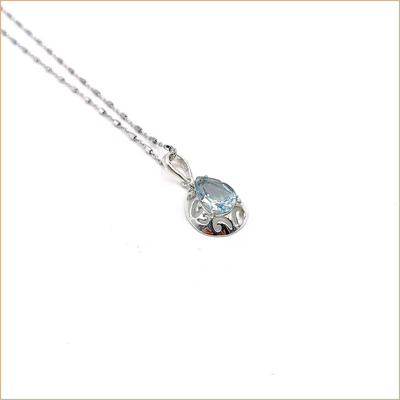 Pendentif topaze goutte "PI1027.T"