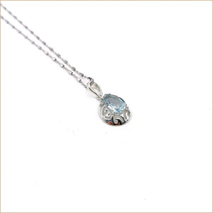 Pendentif topaze goutte "PI1027.T"