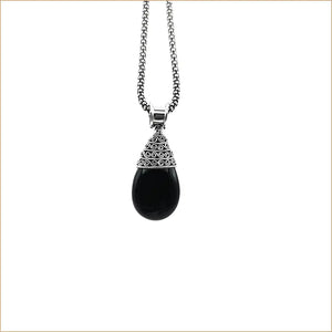 Pendentif onyx "PI1046.O"