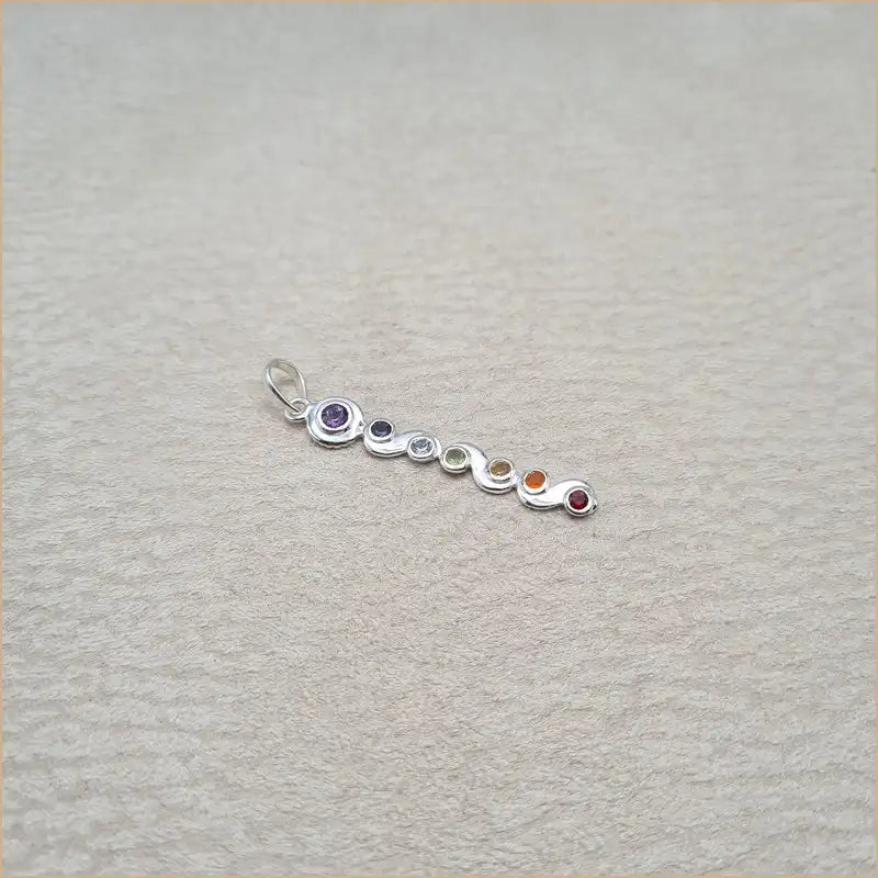 Pendentif 7 chakras "PI642"