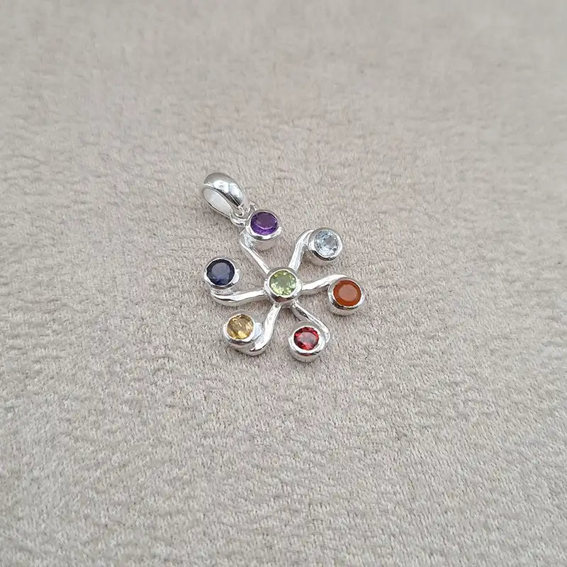 Pendentif 7 chakras "PI646"