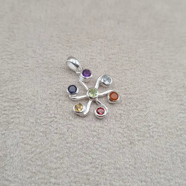 Pendentif 7 chakras "PI646"