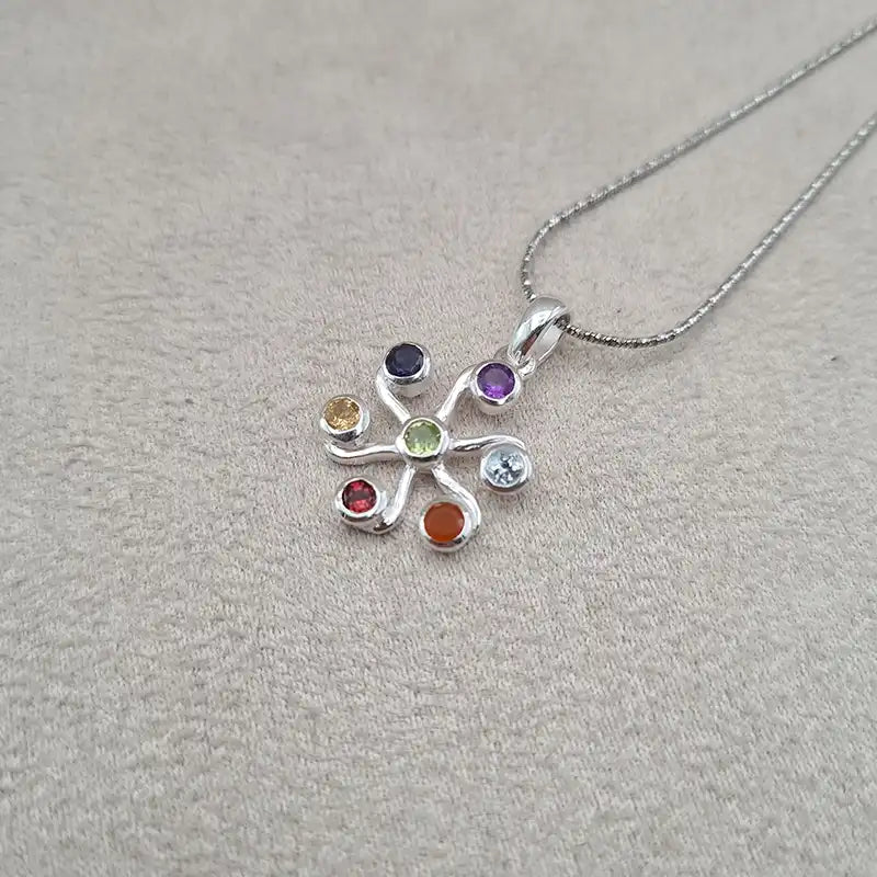 Pendentif 7 chakras "PI646"