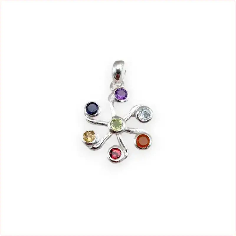 Pendentif 7 chakras "PI646"