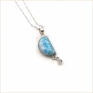 Pendentif larimar "PI676"
