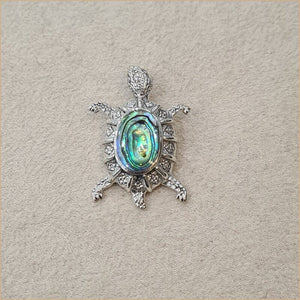 Pendentif tortue en abalone “PN1084.A”