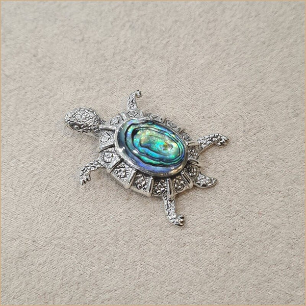 Pendentif tortue en abalone “PN1084.A”