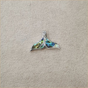 Pendentif queue de baleine en abalone "PN1103.A"
