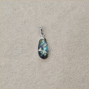 Pendentif goutte en abalone "PN1110.A"