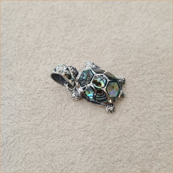 Pendentif tortue en abalone "PN1111.A"