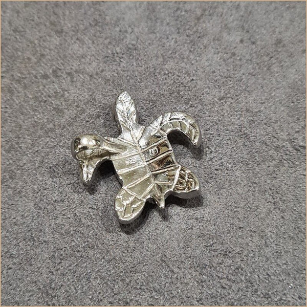 Pendentif tortue opaline bleu "POT54.B"