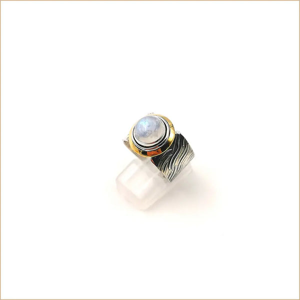 Bague pierre de lune "RI1022.P"