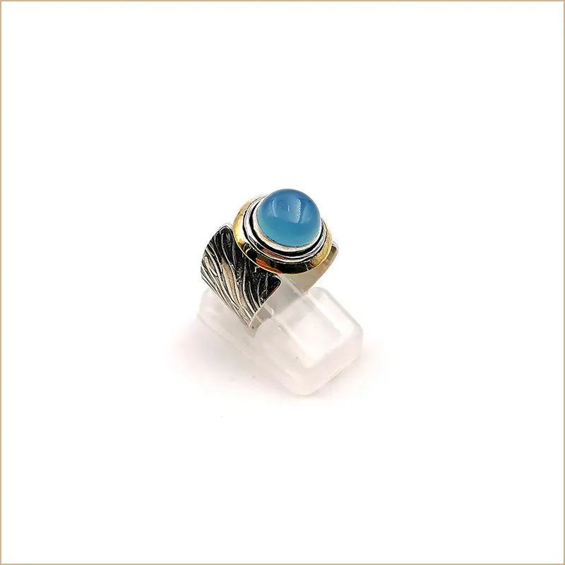 Bague calcédoine "RI1022.CA"
