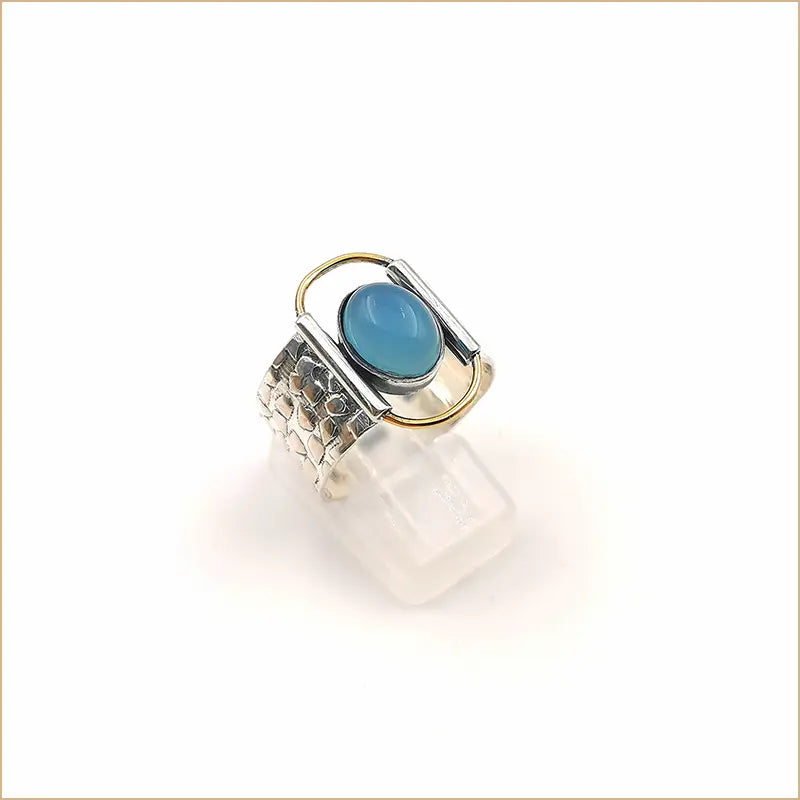 Bague calcédoine "RI1023.CA"