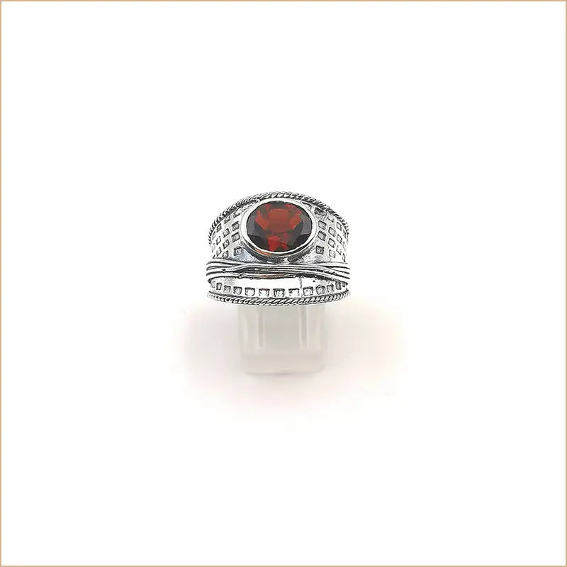 Bague grenat "RI1025.G"