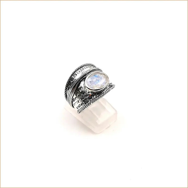Bague pierre de lune "RI1025.P"