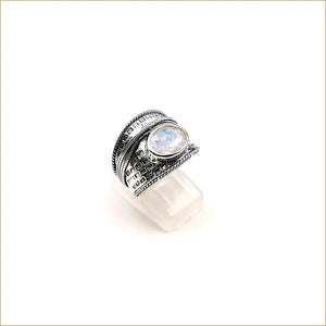 Bague pierre de lune "RI1025.P"