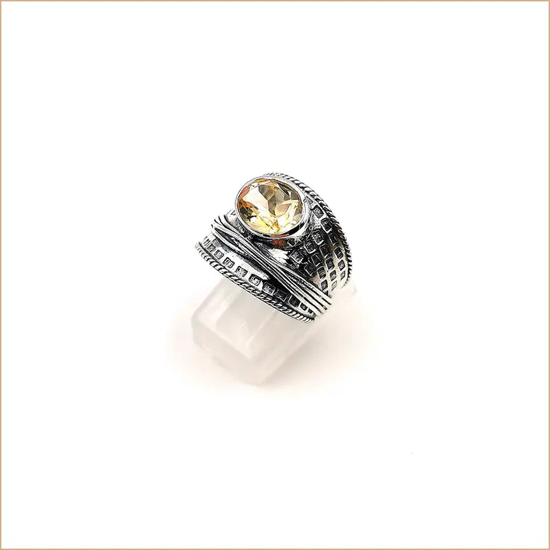 Bague citrine "RI1025.C"