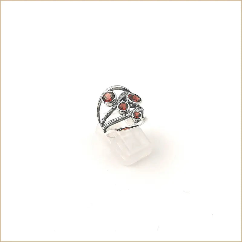 Bague grenat "RI1026.G"