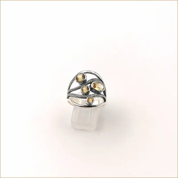 Bague citrine "RI1026.C"