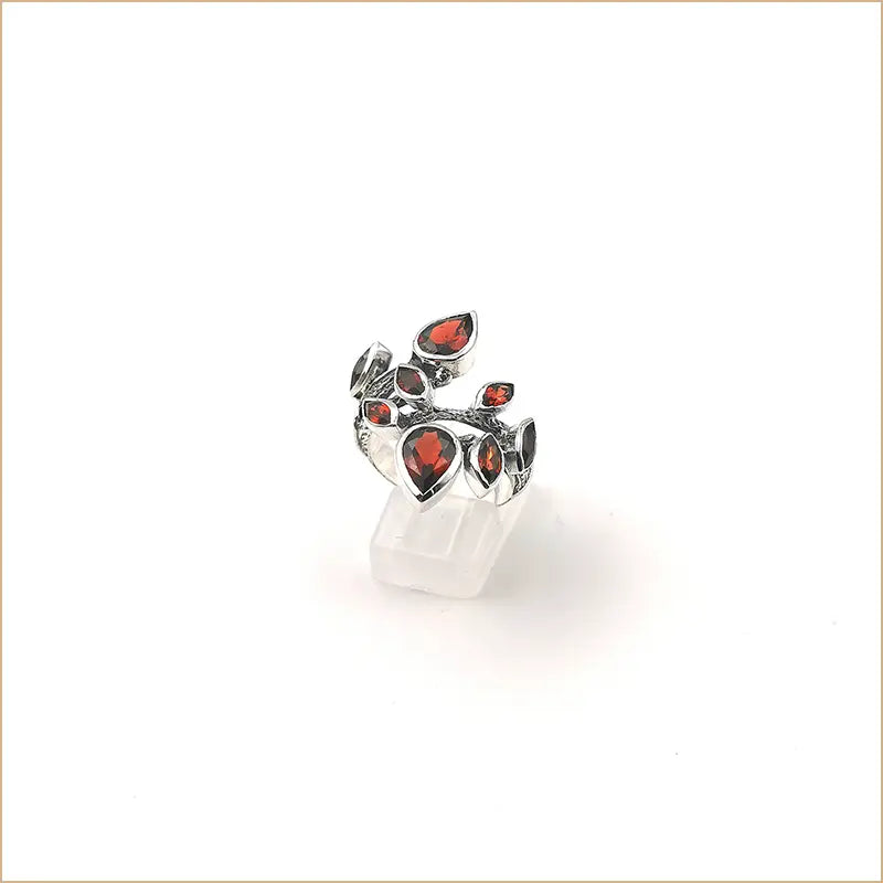 Bague grenat "RI1027.G"