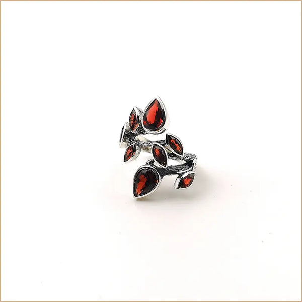 Bague grenat "RI1027.G"