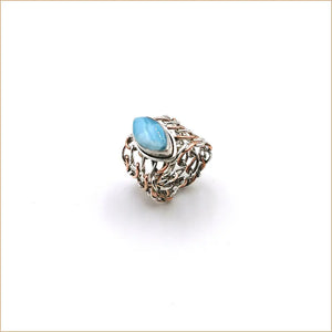 Bague larimar "RI1049"