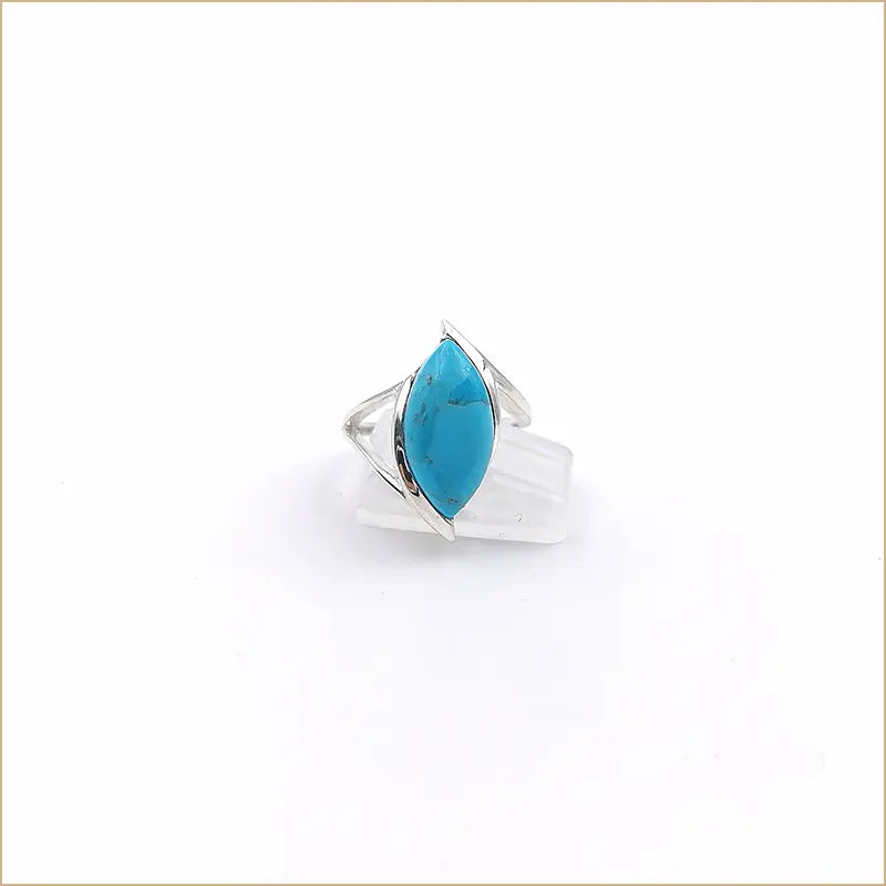 Bague turquoise marquise "RI1061.Y"