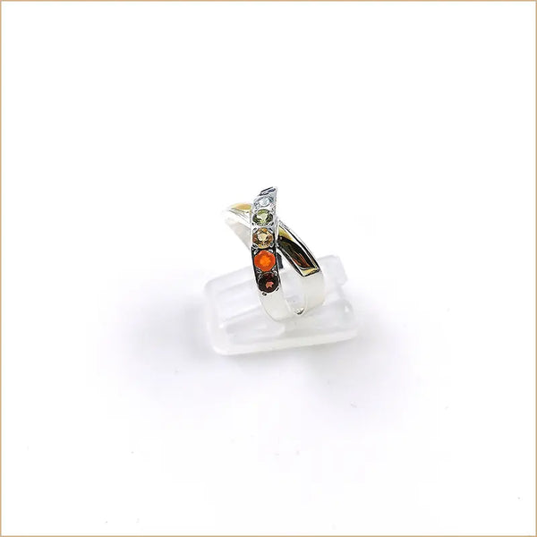 Bague 7 chakras cross "RI1115"
