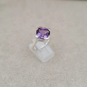 Bague améthyste square cut "RI1190.A"