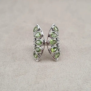 Bague peridot papillon "RI1193.PER"