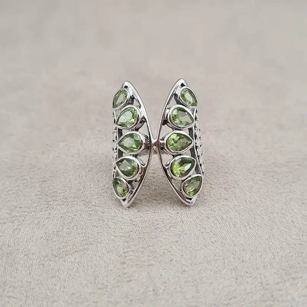 Bague peridot papillon "RI1193.PER"